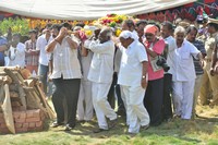 Dasari Narayana Rao Funeral at Moinabad Farm House